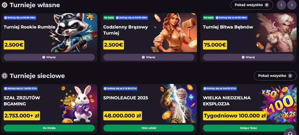 επίσημη ιστοσελίδα RockySpin